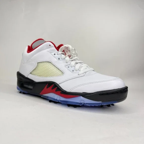 Jordan | Shoes | Nike Air Jordan 5 Retro Low Fire Red White  display picture 3